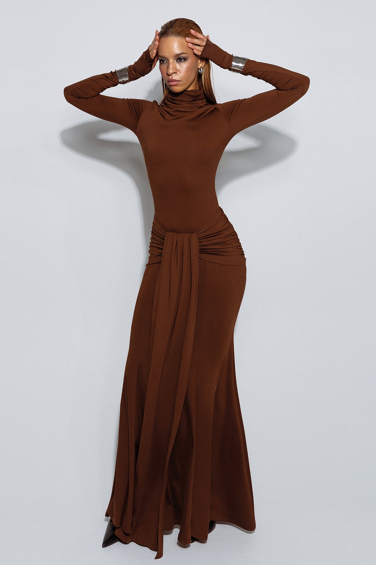 ECLAT_BRGAYA / dress+belt