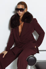 BRUNELLE / fur collar