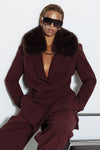 BRUNELLE / fur collar