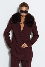 BRUNELLE / fur collar