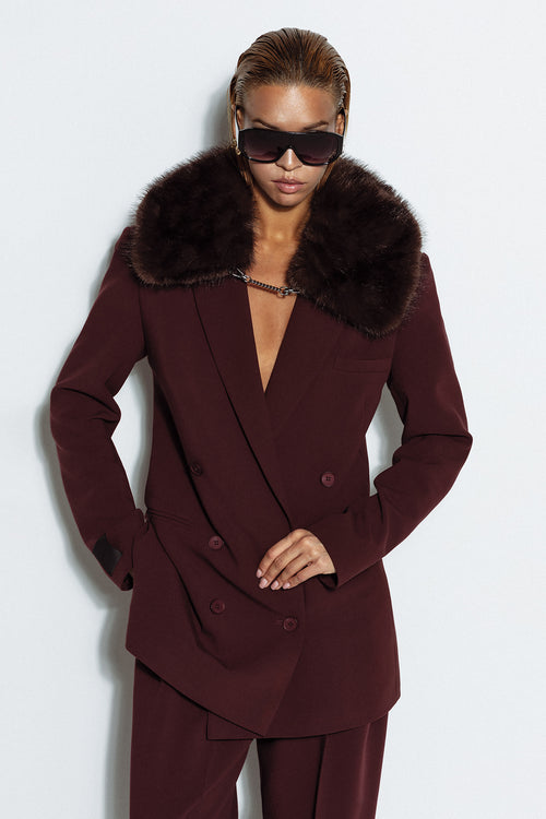 BRUNELLE / fur collar