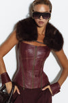 BRUNELLE / fur collar