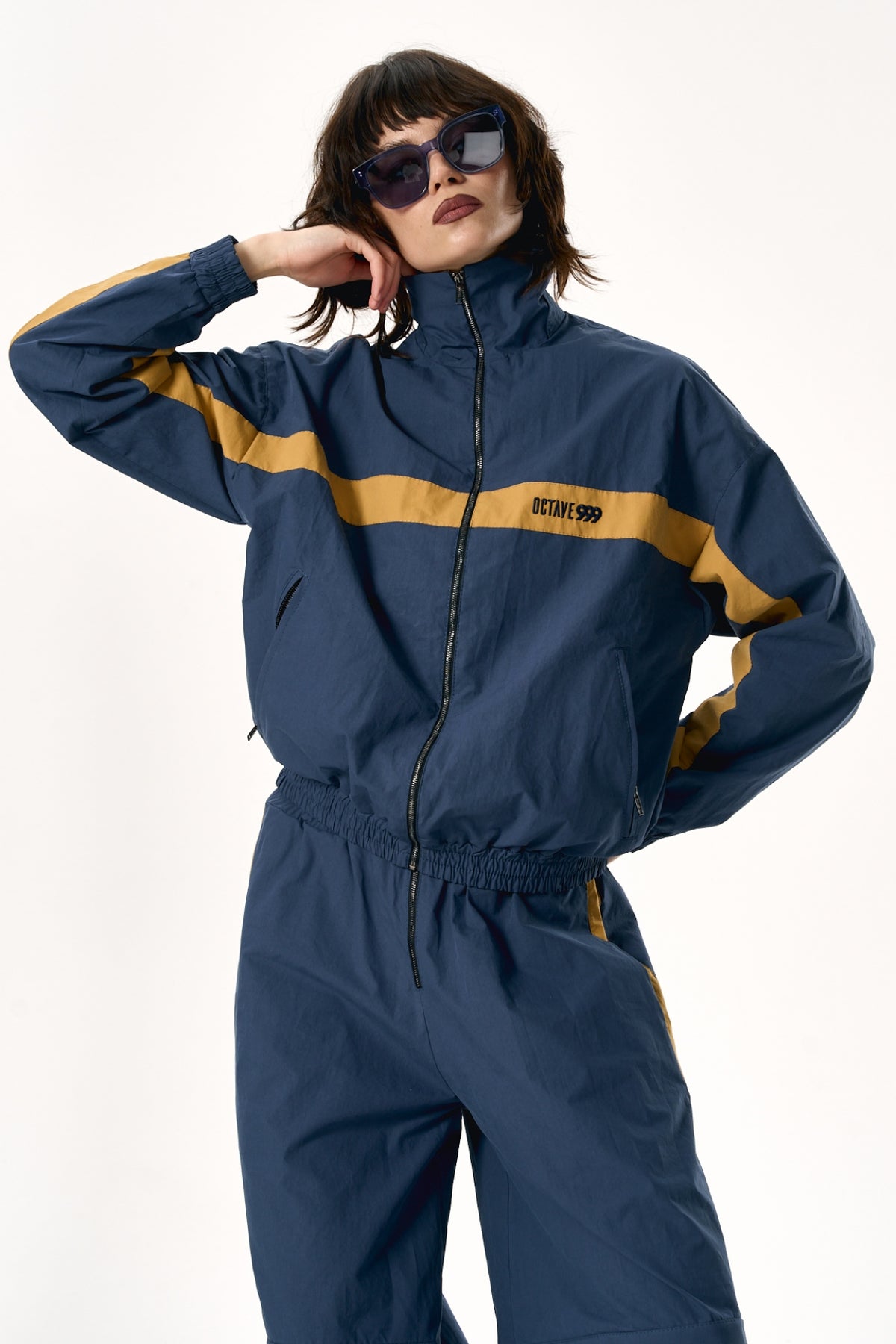 UNITY_BL / zip-up jacket