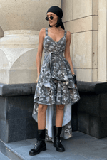 LEAF_CAMO / skirt