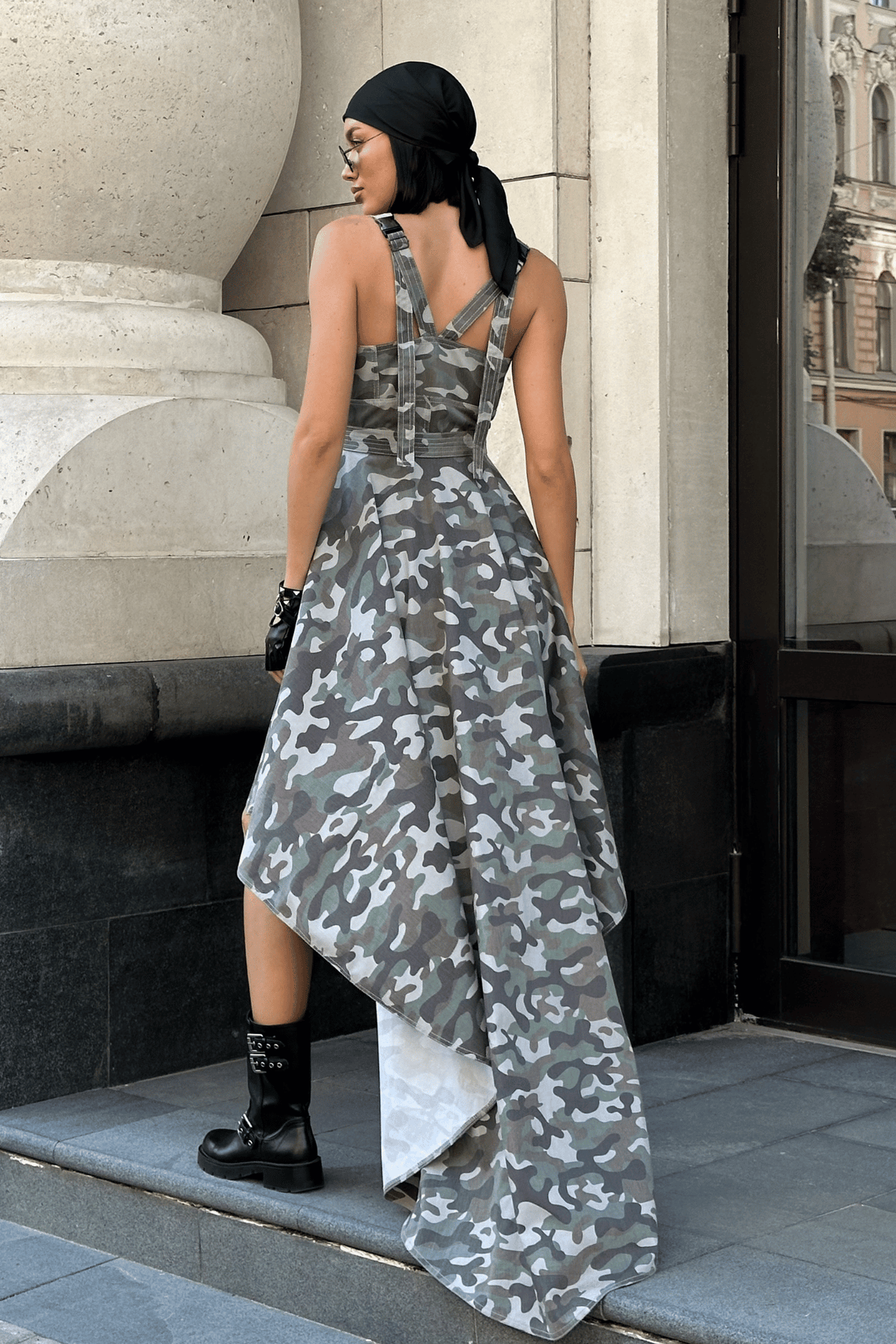 LEAF_CAMO / skirt