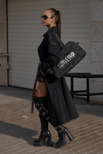 MELANIN_B / trench coat