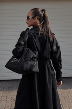 MELANIN_B / trench coat
