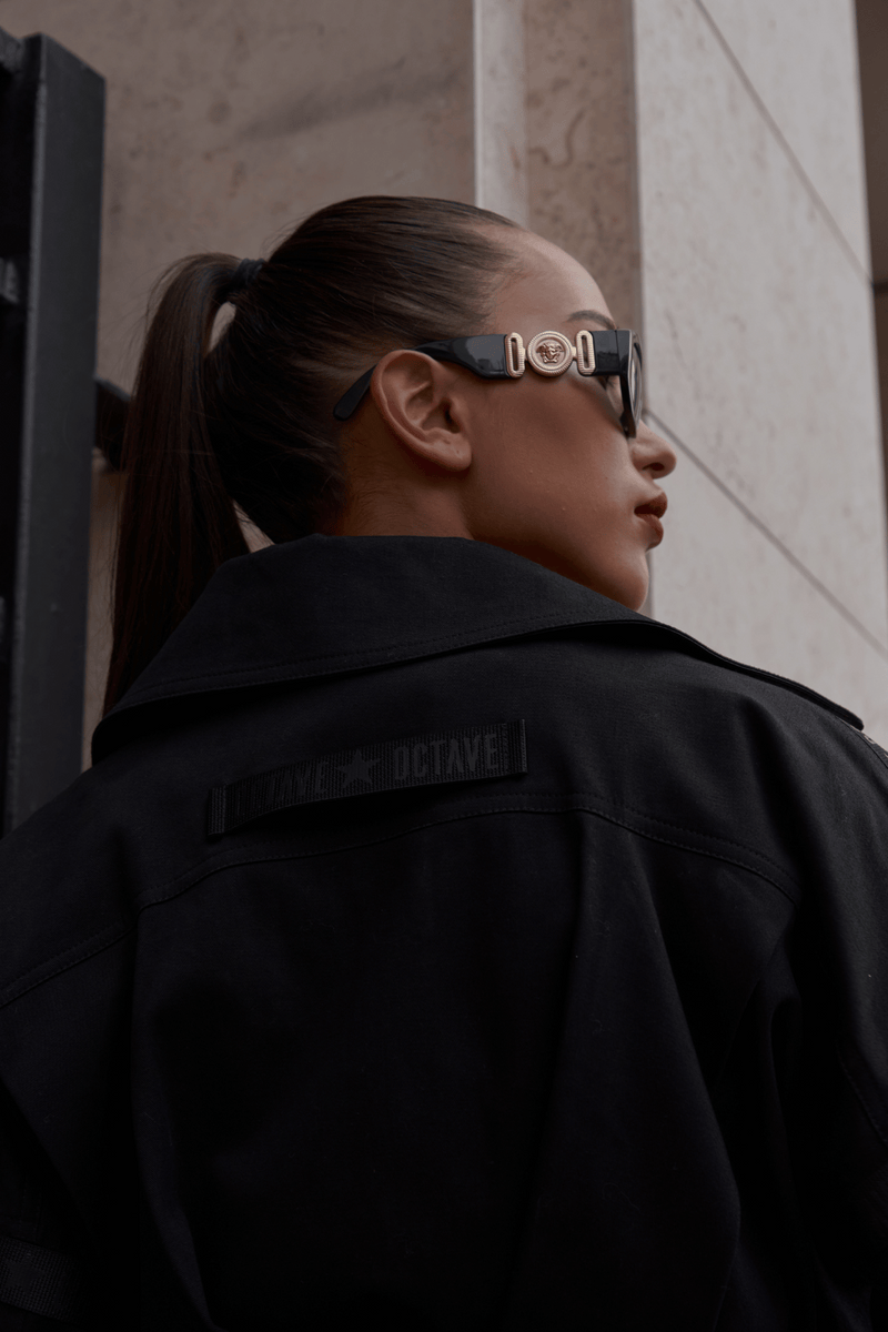 MELANIN_B / trench coat