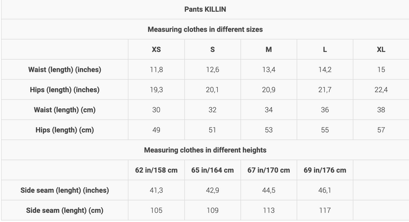 KILLIN_WT / pants