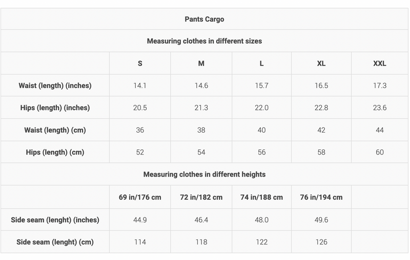 CARGO_M pants