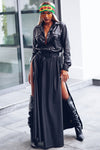 WICKED_FAUX_LEATHER / dress